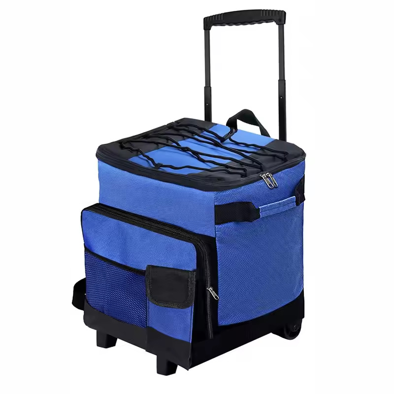 Wheeled cooler bag