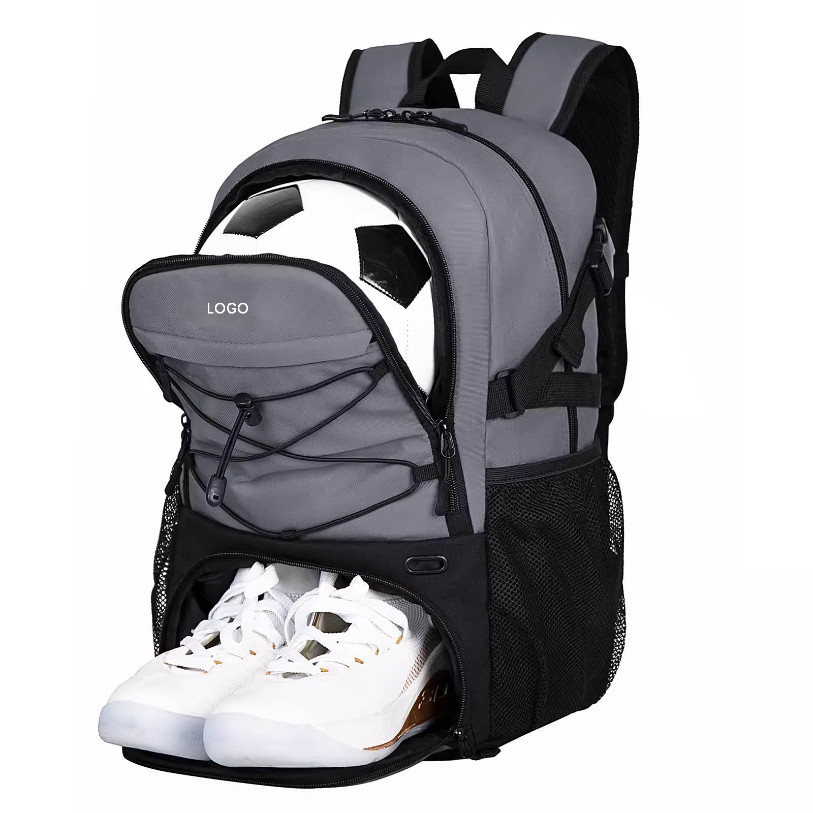 sports backpack gray