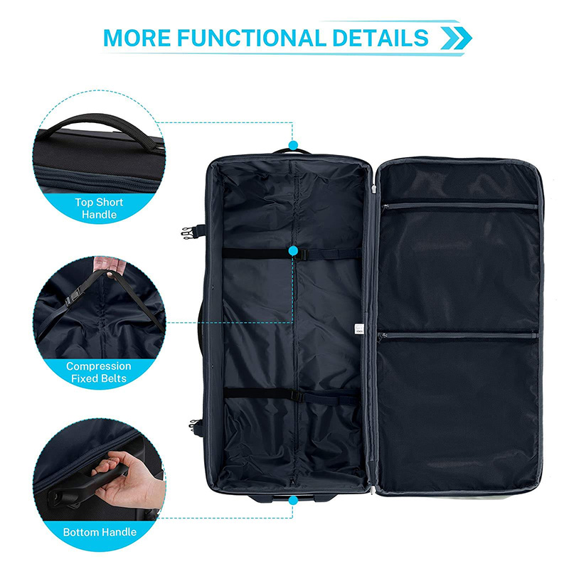 Wheeled Travel Duffle Bag