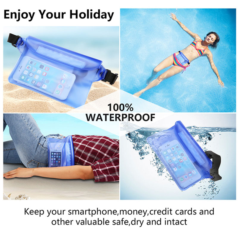 Waterproof pouch for passport