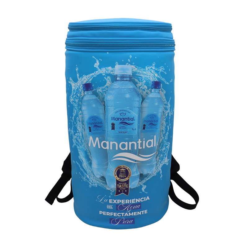 Can shaped cooler backpack