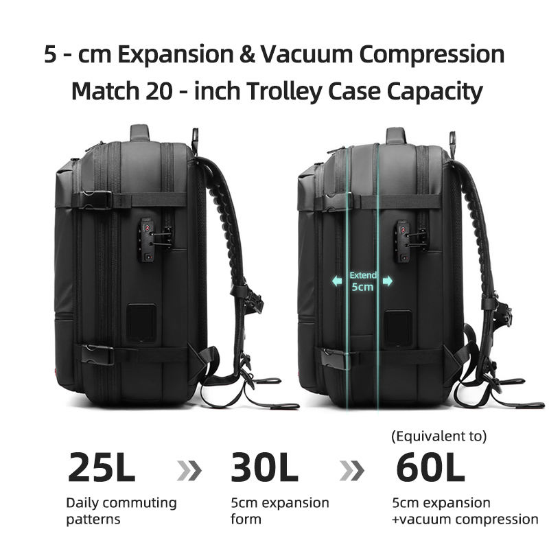 Business trip waterproof backpack